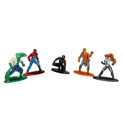 Immagine di Jada Nano metalfigs della Marvel Set di 5 Figurine, Colore Multicolore, 99252