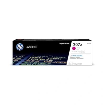 Immagine di HP 207A W2213A, Cartuccia Toner Originale da 1250 Pagine, Compatibile con le Stampanti LaserJet Pro M255, MFP M282 e M283, Magenta