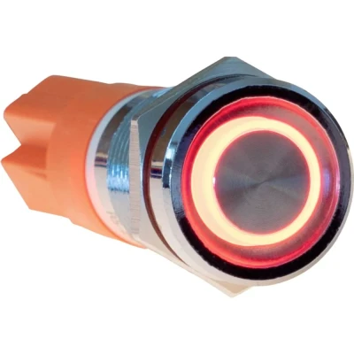 Immagine di Joy it Button12E 02 Interruttore a pressione Permanente Rosso (Ø x L) 12 mm 26.50 IK10, IP67 1 pz.