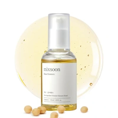 Immagine di mixsoon Bean Essence, Vegansnail, Exfoliating Essence for face, Hydrating Korean Skin Care,Glassskin 1.69 fl.oz/50ml