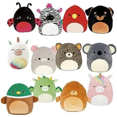 Immagine di Squishmallows 133633 Chaises Longue in peluche, taglia unica, assortiti Modello Randon, 1 unità