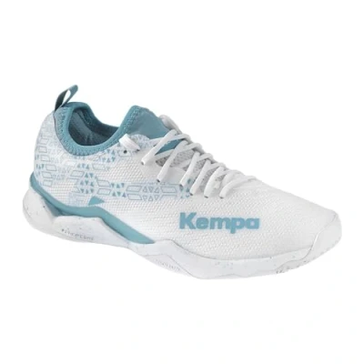 Immagine di Kempa Scarpe da Pallamano Unisex Wing Lite 2.0 W Game Changer, Ginnastica, Bianco Aqua, 40.5 EU
