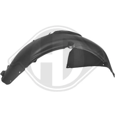 Immagine di DIEDERICHS 2215008 Parasassi Assale anteriore Dx Sezione posteriore VOLKSWAGEN: GOLF 6