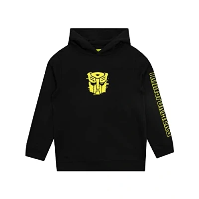 Immagine di Transformers Felpe con Cappuccio Ragazzi Autobots Nero 5 6 Anni