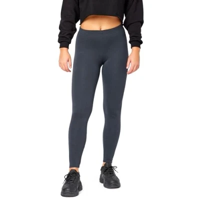 Immagine di Bellivalini Leggins Termici da Donna Foderati Calze Invernali Caldo Après Ski in BLV50 320 (Grafite, S)