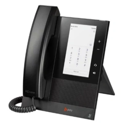 Immagine di Poly CCX 400 Desk Phone nella variante Microsoft Teams, PoE, senza alimentatore