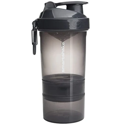 Immagine di SMARTSHAKE Original2Go, Shaker per Cibo e Bevande nutrizionali Unisex Adulto, Space Grey, Taglia Unica