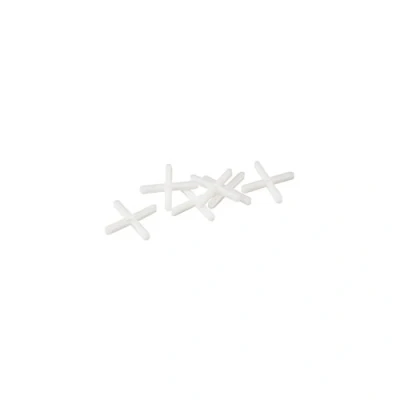 Immagine di ox t160903 scambi a forma di croce distanziatori per piastrelle, bianco, 3 mm