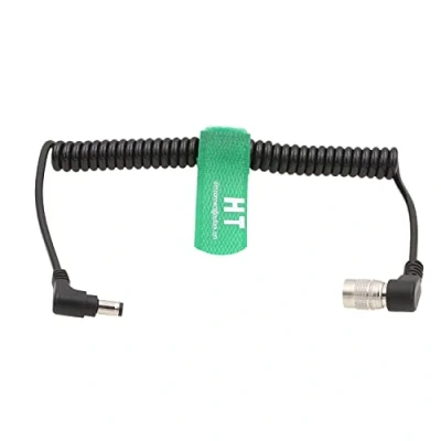 Immagine di Downverso il basso Hirose 4 pin a DC cavo di alimentazione per Zaxcom ZOOM F4 F8 Recorder Sound Devices 664