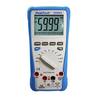 Immagine di PeakTech® P 2025 a Multimetro digitale vero valore efficace 6.000 conteggi 1000V AC/DC 10A Auto Range