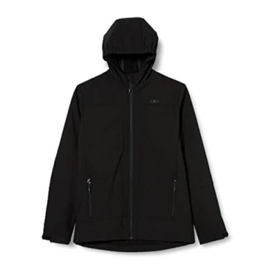 Immagine di CMP KID Jacket FIX HOOD Unisex Giacca softshell per bambini, Taglia: 98, Nero