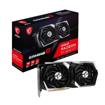 Immagine di MSI Radeon RX 6650 XT gaming x 8G Scheda grafica 8GB GDDR6, 2635 MHz, PCI Express 4 8, 128 bit, 3x DP v 1.4a, HDMI 2.1 (Supporta 4K &amp; 8K)