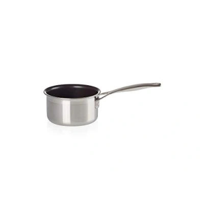 Immagine di le Creuset Casseruola con manico in Acciaio Inox, int. antiaderente, diameter 14 cm, Compatibile Tutte Fonti di Calore (Induzione Inclusa), 96201214001000