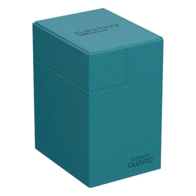 Immagine di Ultimate Guard Flip`n`Tray 133+ XenoSkin Monocolor, colore: blu petrolio
