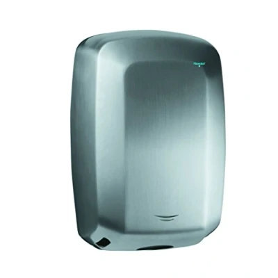 Immagine di ALL CARE 12390 Mediclinics MACHFLOW M09ACS Asciugamani ad Aria Calda Automatico con Sensore Montaggio a parete Acciaio