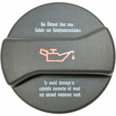 Immagine di METZGER 2141002 Tappo, Bocchettone introduzione olio nero AUDI: 80 B4 Sedan, A4 B6 Avant, B5 VOLKSWAGEN: Passat GP Variant