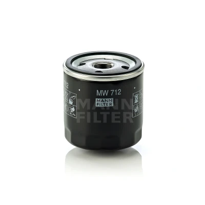 Immagine di MANN FILTER MW 712 Filtro olio 3/4 16 UNF 1B ad avvitamento