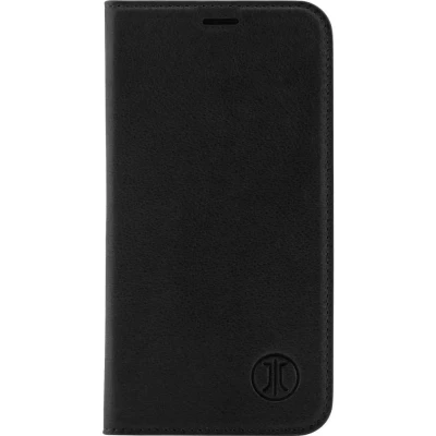 Immagine di JT Berlin Tegel Custodia a libro Booklet Apple iPhone 12, 12 Pro Nero Flip Case, Funzione stand