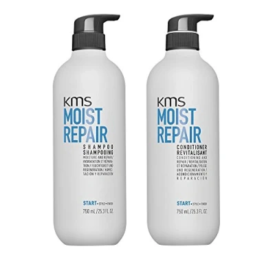 Immagine di KMS Shampoo e balsamo per capelli secchi, 750 ml