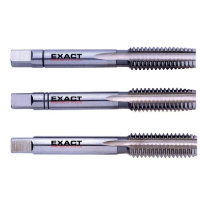 Immagine di Eventus by Exact 1610020 KIT maschi a mano 3 parti metrica M8 1.25 mm Taglio destrorso DIN 352 HSS 1