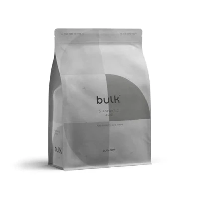 Immagine di Bulk Acido aspartico D puro in polvere, 500 g, la confezione può variare