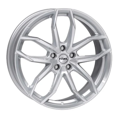 Immagine di RIAL 5 fori 19Inch 114.3mm cerchio in lega Lucca Argento polare LUC80940B81 0 Cerchione