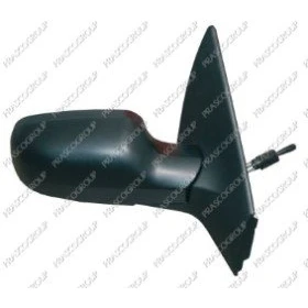 Immagine di Specchio retrovisore esterno Prasco RN4207113 Dx nero manuale regolabile dall&#039;interno, con sensore temperatura, Regolazione:comando cavo flessibile, c