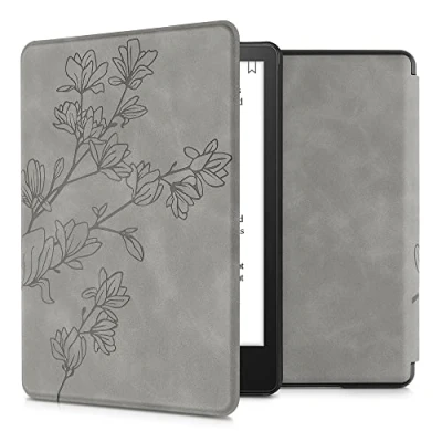 Immagine di kwmobile Cover per Kindle Paperwhite Custodia 6,8 Pollici 11 Generazione 2021 Copertina eReader eBook Reader Case Magnolie