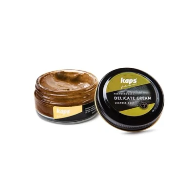 Immagine di Kaps Crema per la Cura delle Scarpe, Intensiva e Nutrimento Pelle, Delicate, 70 Colori (406 Oro Vecchio)