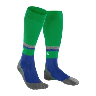 Immagine di FALKE RU Compression Energy M KH filo funzionale con compressione 1 paio, Calzini da corsa Uomo, Blu (Yve 6714) Circonferenza polpaccio W4 nuovo ecologico, 43 46