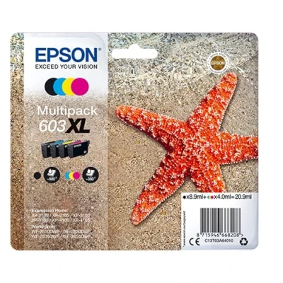 Immagine di Epson T03A64, 603XL #####Tinte Originale Nero, Ciano, Magenta, Giallo