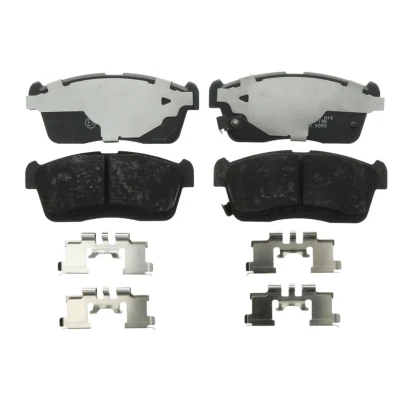 Immagine di TRW COTEC GDB3430 Kit pastiglie freno con segnalatore acustico usura accessori DAIHATSU: Sirion II, Cuore 7, 6, SUBARU: JUSTY 4