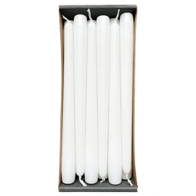 Immagine di Nordring 12 candele a punta 2,3 cm x 25 cm, colore bianco