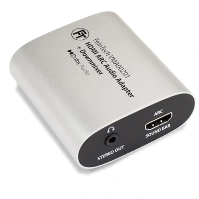 Immagine di Feintech VMA00201 Adattatore TV HDMI ARC con convertitore di decodifica Dolby Digital per sistema stereo controllo del volume e passaggio a soundbar
