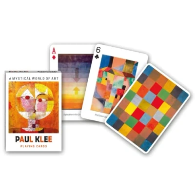 Immagine di Piatnik 1708 Set di carte da gioco Paul Klee, colore: Blu