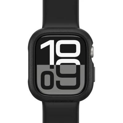 Immagine di OtterBox Watch Bumper Apple Series 10 42mm, Custodia di Protezione Elegante, Antiurto, a Prova Caduta per Watch, Guards Display e Edges, Nero