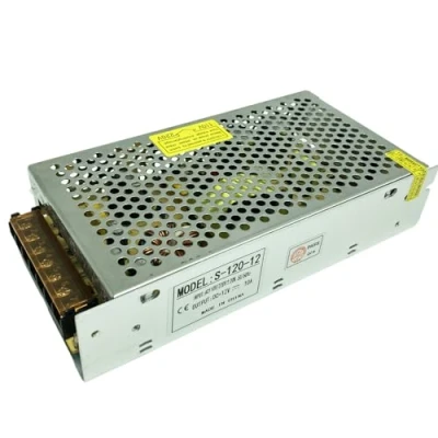 Immagine di LianShi 12V 10A 120w Alimentazione a commutazione Con protezione da cortocircuito e sovraccarico trasformatore Per l&#039;automazione industriale Luci LED CCTV Monitoraggio stampanti 3D AC220V DC12V