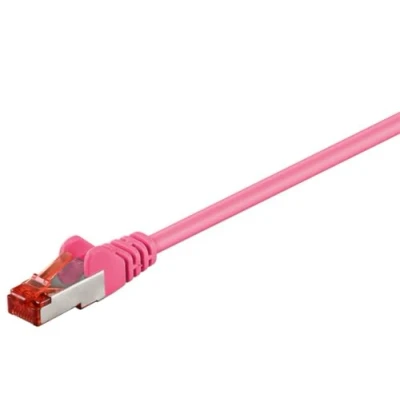 Immagine di Value 21.99.1264 RJ45 cavo di rete, patch CAT 6 S/FTP 5.00 m Blu doppia schermatura, Privo alogeni, Ritardante fiamma 1 pz.