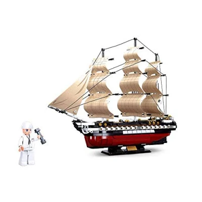 Immagine di Sluban Modelbricks uses Costituzione 1x 21 Frigata 1:170, Multicolore, M38 B0836