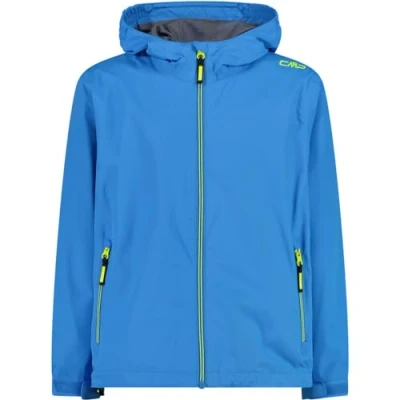 Immagine di CMP Giacca Pioggia In Poliestere Antistrappo Da Bambini, Unisex Bambini e ragazzi, Regata, 110