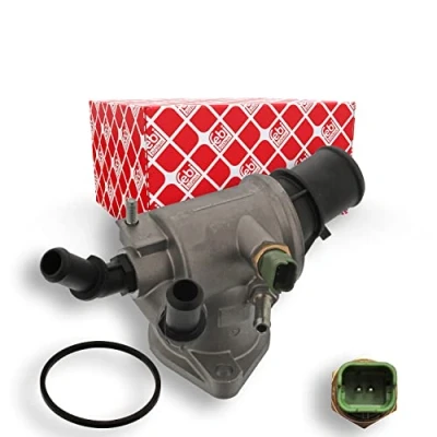 Immagine di FEBI BILSTEIN 45540 Carter del termostato con guarnizione interruttore di temperatura OPEL: Zafira C Tourer, B, Astra H Hatchback