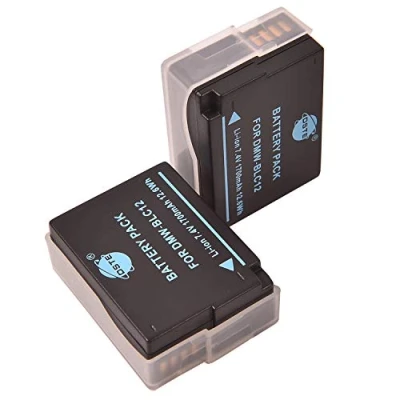 Immagine di DMW BLC12 DSTE Batteria di ricambio compatibile con BLC12E e BP DC12, Sigma 51, V LUX4, DMC GX8 G85 G7 FZ2000 FZ2500 FZ1000 FZ200 FZ300, Leica Q