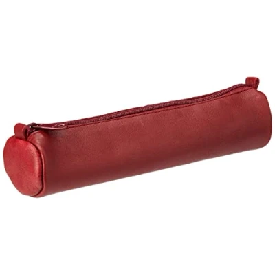 Immagine di Clairefontaine 77030C Astuccio Rotondo, 19.2 x 18.2 1.2 cm, Rosso
