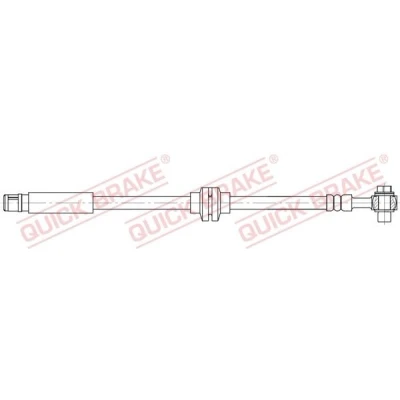 Immagine di QUICK BRAKE 50.202X Tubi Freno 490 M10x1