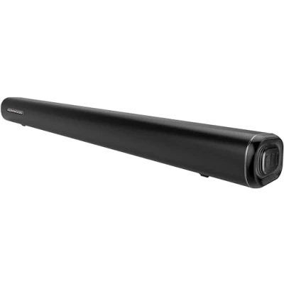 Immagine di KENWOOD LS 600BT Soundbar con 60 W RMS di potenza uscita, display LED bianco, amplificatore DSP integrato, ingresso HDMI (ARC). Colore: nero.
