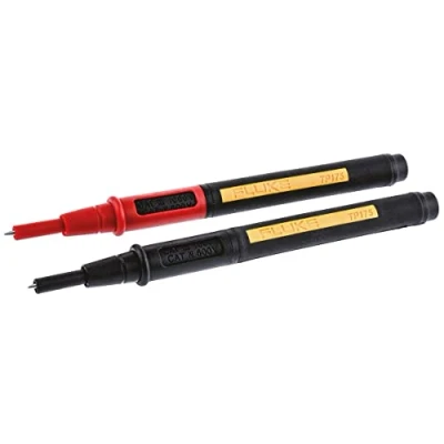 Immagine di Fluke TP175E Kit sonde isolate Connettore 4 mm CAT III 1000 V, IV 600 V Nero, Rosso 1 pz.