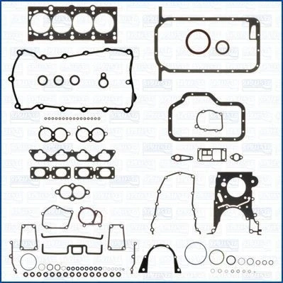 Immagine di AJUSA FIBERMAX 50154500 Kit completo guarnizioni, Motore con guarnizione testata, tenuta stelo valvola BMW: 3 Coupe, Sedan