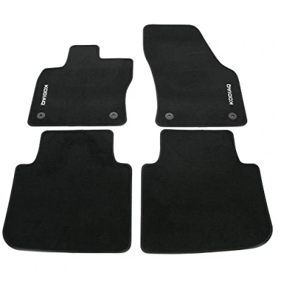 Immagine di Skoda 566061270 Prestige Set di 4 tappetini in Tessuto Velour con Scritta Kodiaq