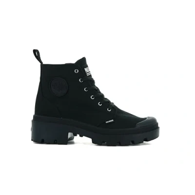 Immagine di Palladium Pallabase Twill, Stivali Donna, Nero (008), 39 EU