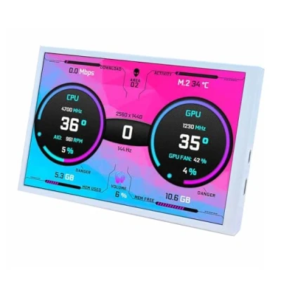 Immagine di VSDISPLAY 8 pollice 1280x800 mini HDMI IPS Monitor LCD per AIDA64 FAI DA TE CPU GPU Temperatura Dello Schermo Del Computer